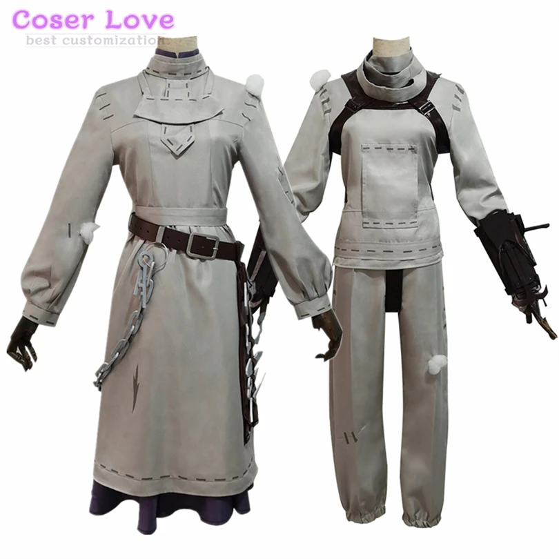 

Game Identity V New Surivor Psychologist Ada Mesmer Patient Emil Cosplay Costume Outfit Halloween Carnival Costume