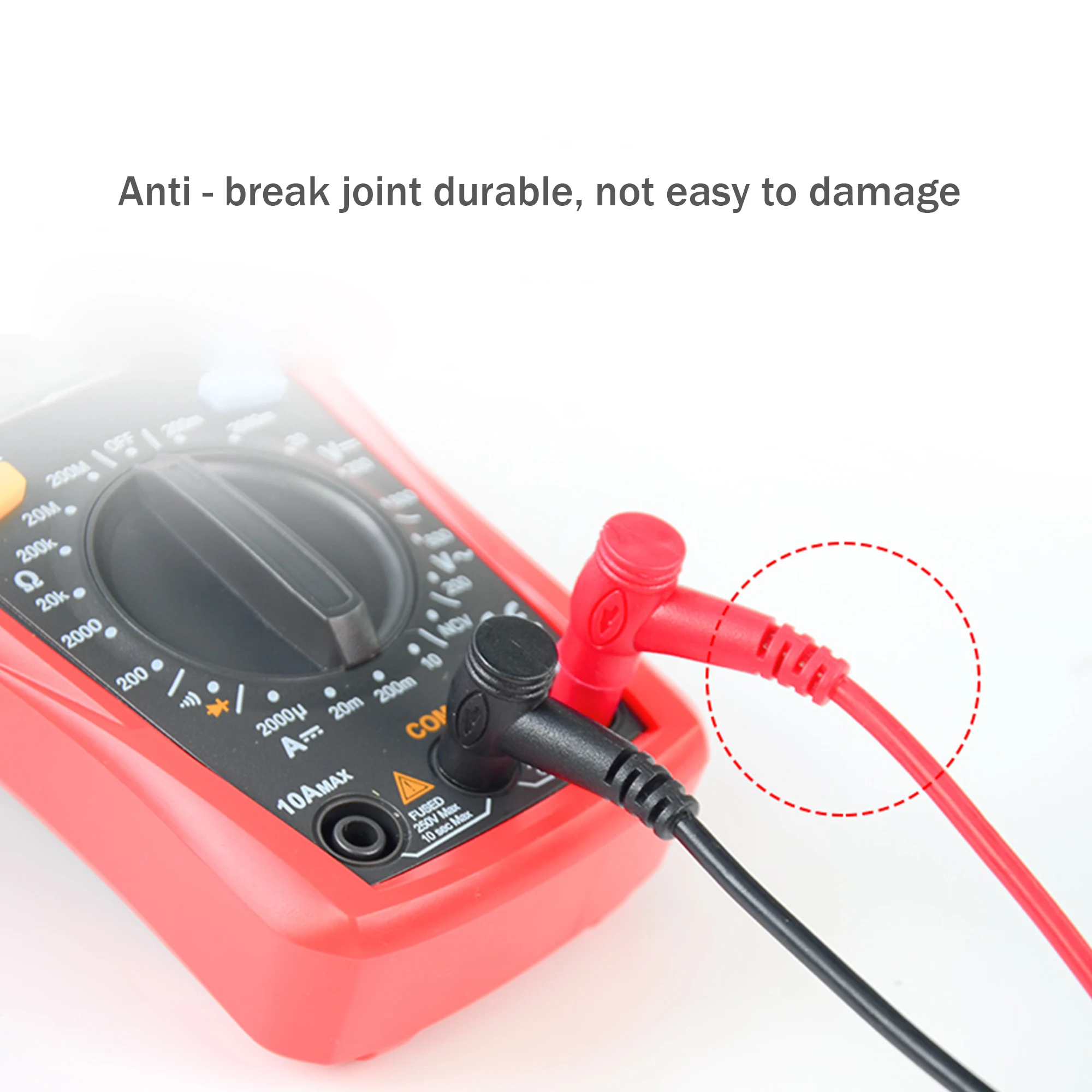 5 Paar Universal Probe Test Leads Pin Voor Digitale Multimeter Naald Tip Meter Multi Meter Tester Lead Wire Probe Pen kabel 20A