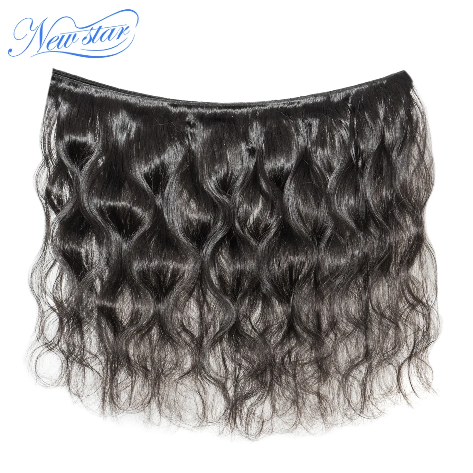 Peruvian Body Wave Virgin Hair Extension 3 Bundles Thick Human Hair Waving Unprocessed Cuticle Aligned New Star Raw Hair Weave