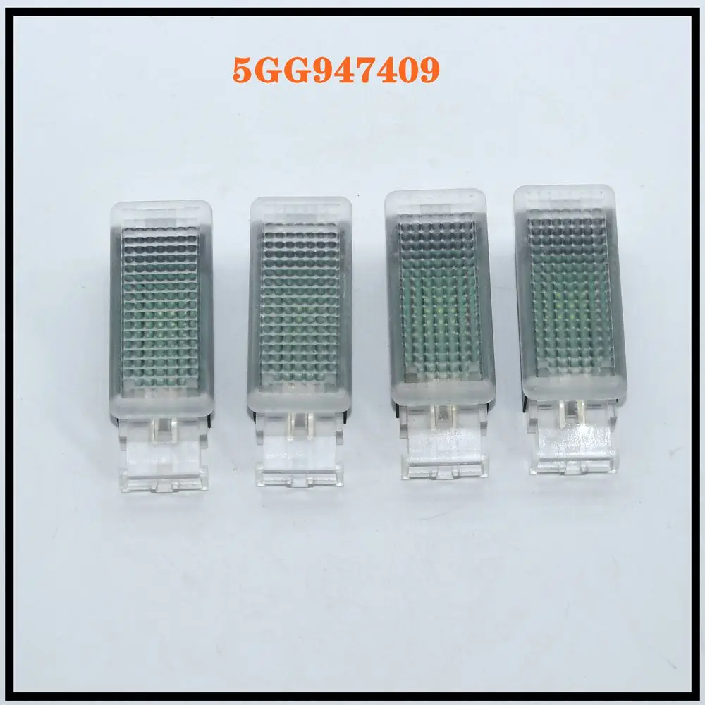 LED do wnętrza samochodu światła na nogi stopy u nas państwo lampy dla PASSAT B6 B7 B8 Golf 6 7 MK7 Tiguan Touran 5GG947409 5GG 947 409