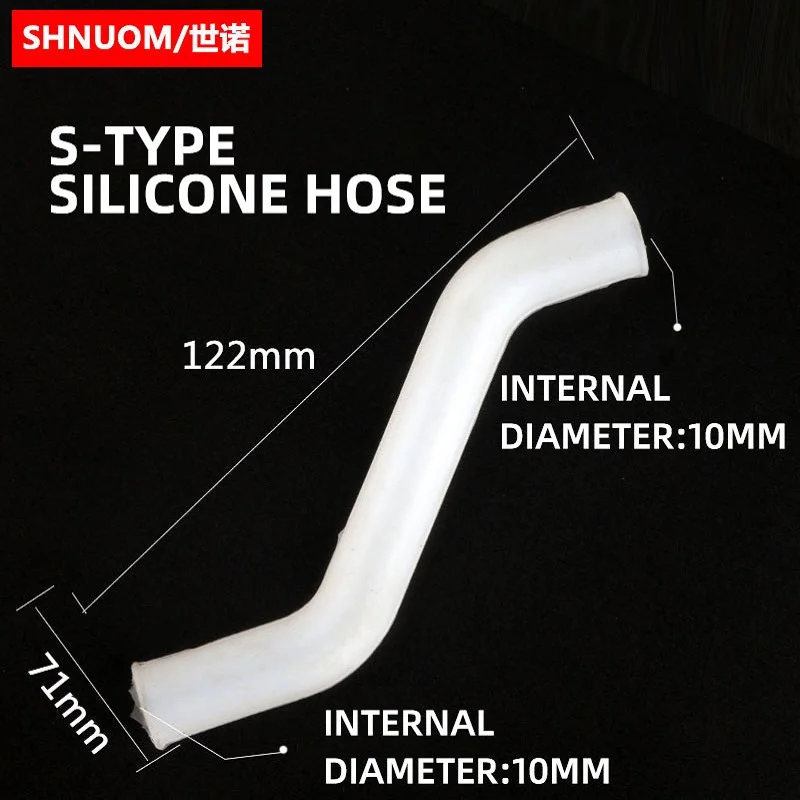 Water dispenser accessories silicone hose high temperature resistant heating tank various special-shaped straight pipe bends