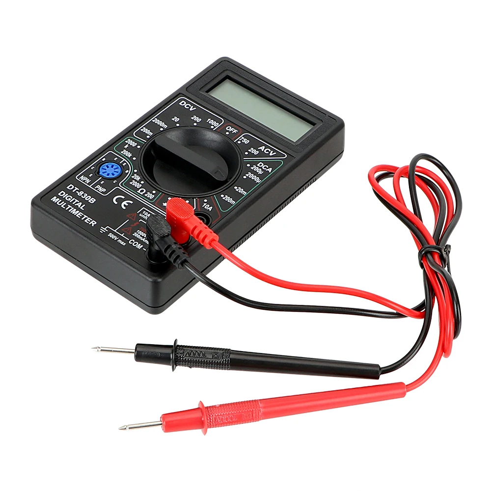 LCD Auto Range Digital Voltmeter Multimeter Ohmmeter Volt Tester Electrical Instrument Analysis Instrument