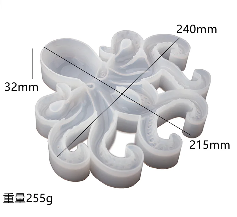 DIY Epoxy Resin Molds Epoxy Sea Sereies Ocean Octopus Silicone Mold Jewelry Mould Jewelry Accessories