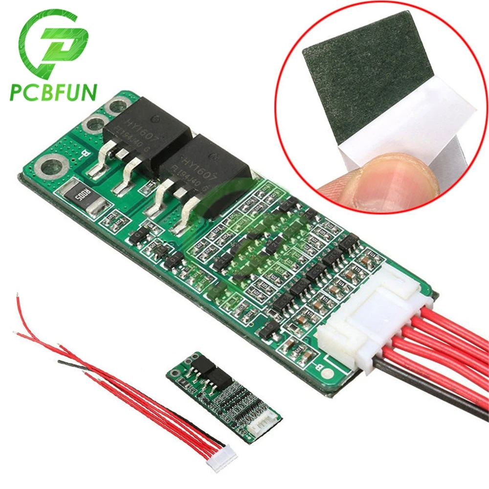 1S 2S 3S 4S 5S 6S 2.5A 3A 15A 25A 30A Li-ion Lithium Battery 18650 Charger Protection Board 3.7V 7.4V PCB BMS For Lipo Battery