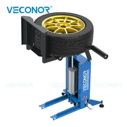 VECONOR Pneumatic Tyre Wheel Lifter for Tire Changer Universal Air Operation Tire Lifting Machine Wheel Moving Carrying Device