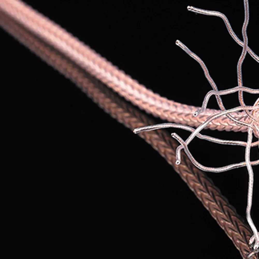 

TOP-HiFi DIY 8Cores Single Crystal Copper Headphone Upgrade Cable For Philips SHP9000 SHP8900 Earphones