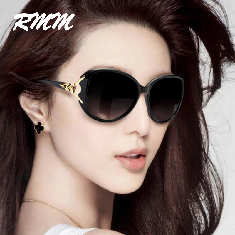 RMM brand New arrival Fashion Fox Head Sunglasses Lady Large Frame Glasses women Sunglasses