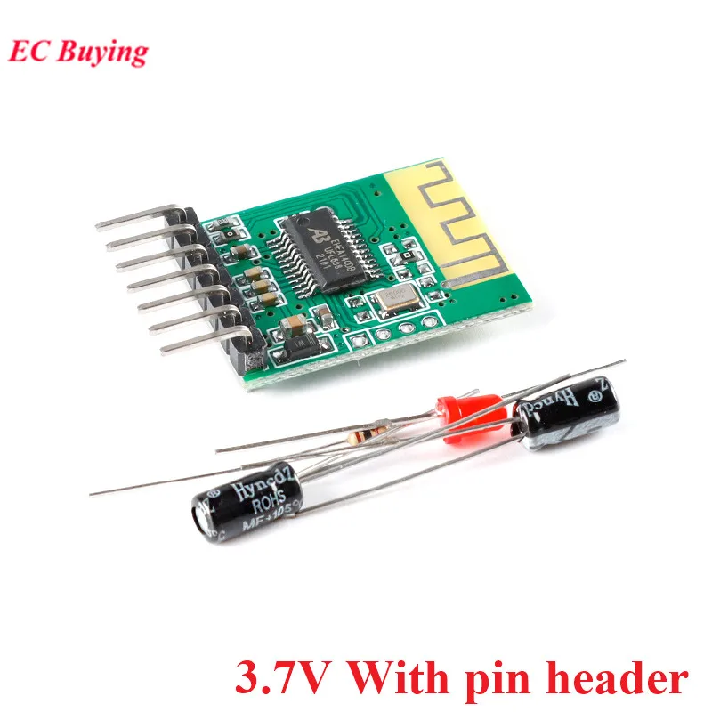 DC 3.7V 5V Bluetooth-compatible 5.0 Receiver Audio Stereo Module Speaker Amplifier Board Electronic Kit with Capacitor Resistor