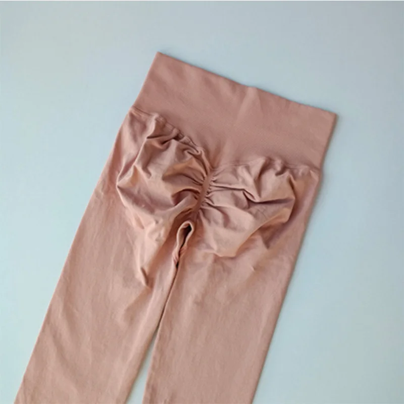 Hochgeschnittene Nahtlose Fitness-Leggings Push-Up Laufleggings Yoga-Hose Hüftlift Energy Gym Leggings für Frauen – Detail 33