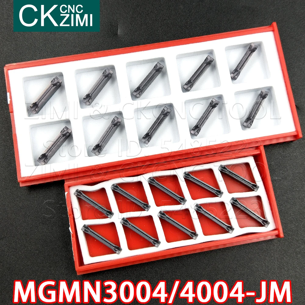 Inserts en carbure, outils de coupe, rainurage, tour à métal CNC, outils MGMN pour l'acier, MGMN3004-JM ZM2125 MGMN4004-JM ZM2125