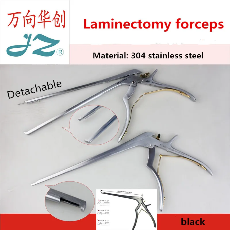 

JZ Orthopedic instrument medical laminectomy Bone rongeur spinal neurosurgery gun type nucleu pulposus lamina biting forceps