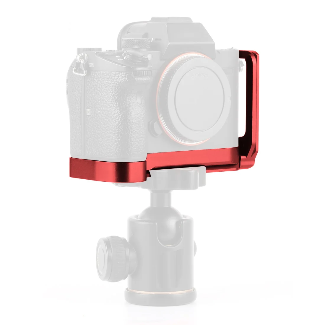 L Plaat Beugel Camera Handgreep Camera Houder Voor SONY A7RIII A7M3 A9 A7R3 met Moersleutel Release Grondplaat & zijplaat