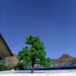 2021 New Model Green Tree Mini Scale  Tree Layout model design scale model tree