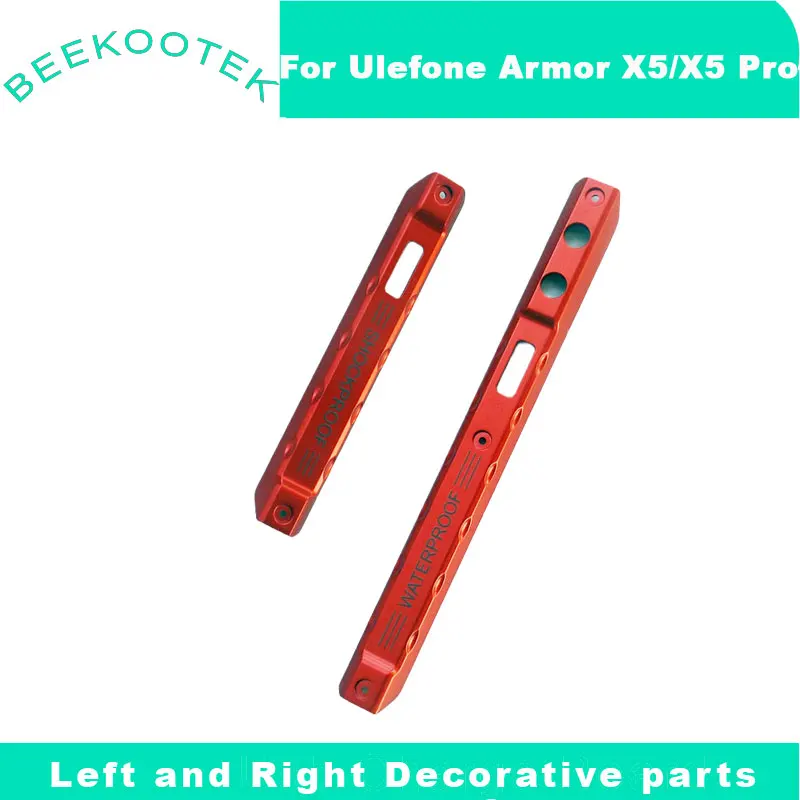 New Original Ulefone Armor X5/X5 Pro Left and Right Side Decoration parts Frame Plastic Body For Ulefone Armor X5 Mobile Phone