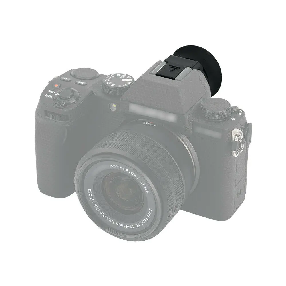 การออกแบบตามหลักสรีรศาสตร์ยาวกล้อง Eyecup ช่องมองภาพช่องมองภาพสําหรับ Fuji Fujifilm X-S10 X-T200 XS10 XT200 อุปกรณ์เสริม