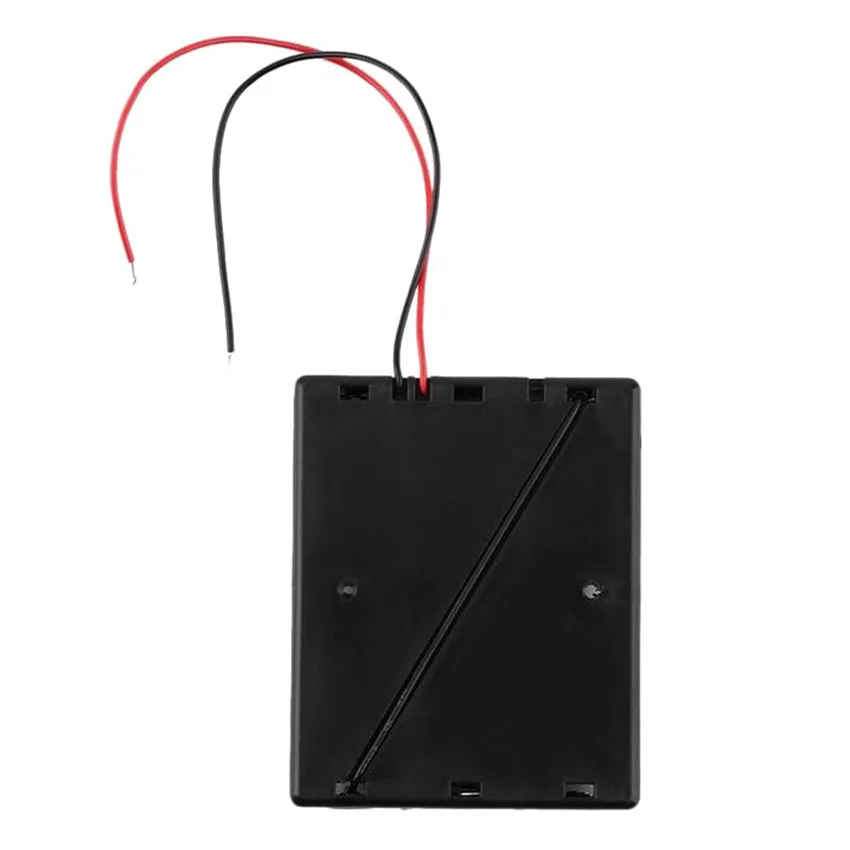MasterFire 20pcs/lot 18650 Battery Storage Box Case Plastic Holder With Wire Leads for 3 x 18650 Batteries Soldering Cnnecting