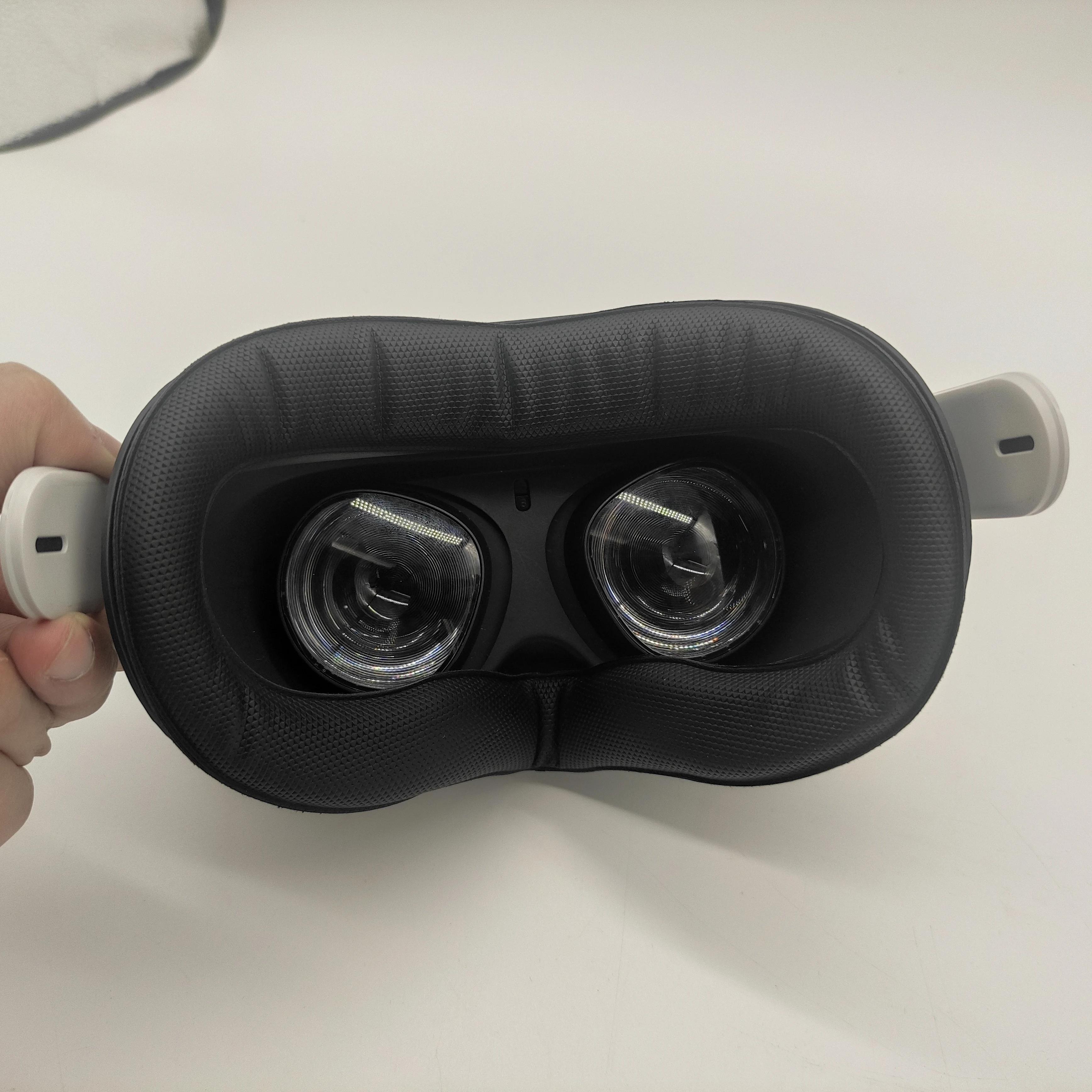 Thay Thế PU Mặt Đệm Mặt Dành Cho Oculus Nhiệm Vụ 2 VR Chân Đế Bảo Vệ Thảm Mắt Miếng Lót Cho Oculus Nhiệm Vụ 2 VR Phụ Kiện