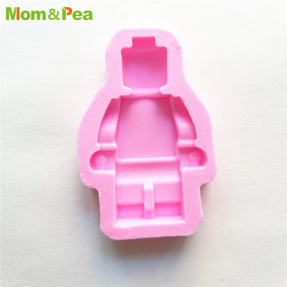 XK016 Splicing Toy Shaped Silicone Mold Gum Paste Chocolate Ornamental Fondant Mould Cake Decoration Tools