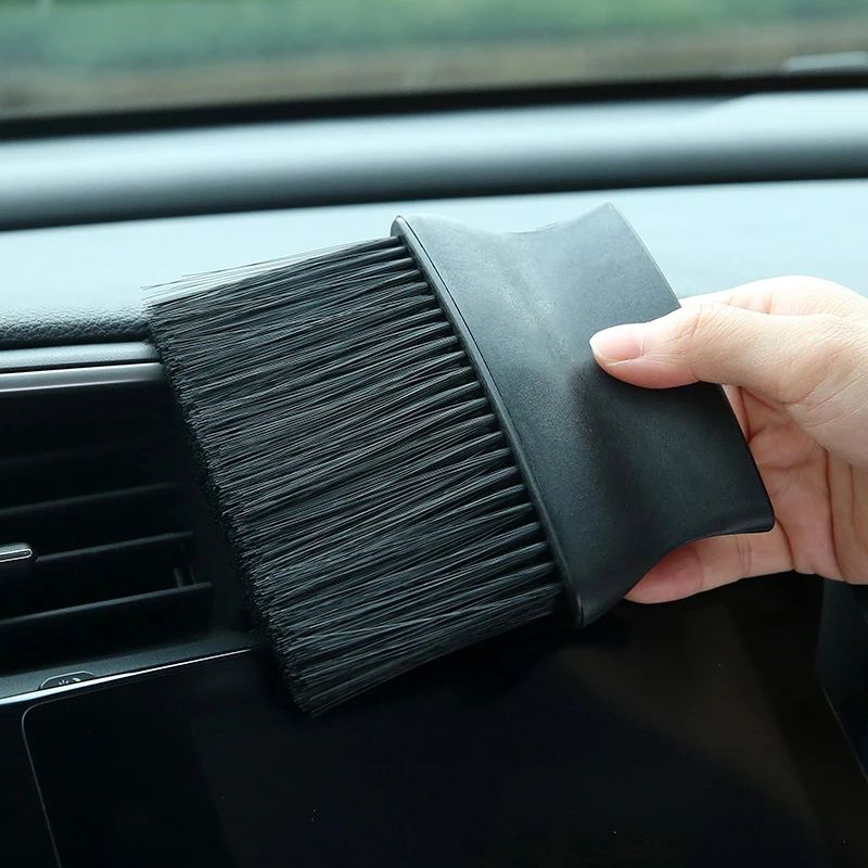 DIY Car Styling Car Air Conditioner Vent Brush Microfibre Car Grille Cleaner Auto Detailing Blinds Duster Brush Auto Accessories