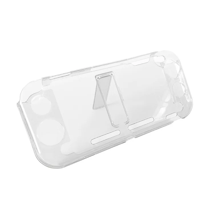 HEYSTOP Crystal Protective Case for Nintendo Switch Lite, Transparent Box Upper and Lower Cover Anti-drop Case for NS Lite