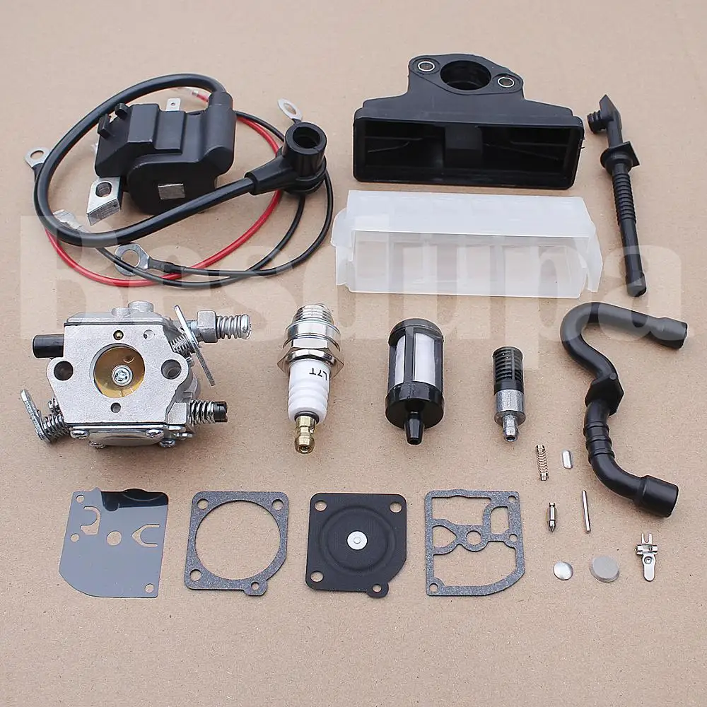 Imagem -05 - Filtro de Combustível para Bobina de Ignição do Carburador para Motosserra Stihl 021 023 025 Ms250 Ms210 Ms230 1123 120 1651 Kit de Reparo de Carb