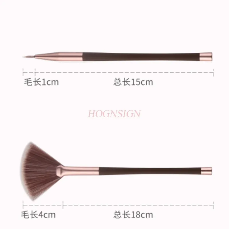 10 szt. Zestaw pędzli do makijażu Zestaw narzędzi dla początkujących Pędzel do cieni do powiek Pędzle kosmetyczne Wyprzedaż