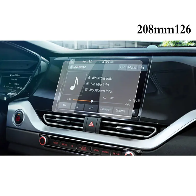 

Защитная пленка для сенсорного экрана автомобиля Niro 2020, 8 дюймов, 208 х 126 мм