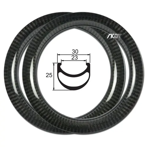 12 polegada aro de carbono para o equilíbrio da bicicleta 25mm x 30mm crianças bicicleta 12 "aro da roda para scooter cl polegada er rim 203
