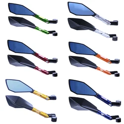 Universal Long&Short Motorcycle CNC Aluminum Side Rearview Mirrors For KawasakiZ900 Z1000 Z800 Z750 Z650 Z300 Z250 Z125