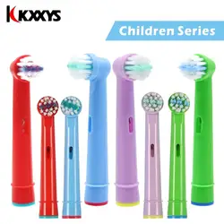 4/6pcs Replacement Kids Children Tooth Brush Heads For Oral B EB-10A Electric Toothbrush Fit Advance Power/Pro Health/Triumph