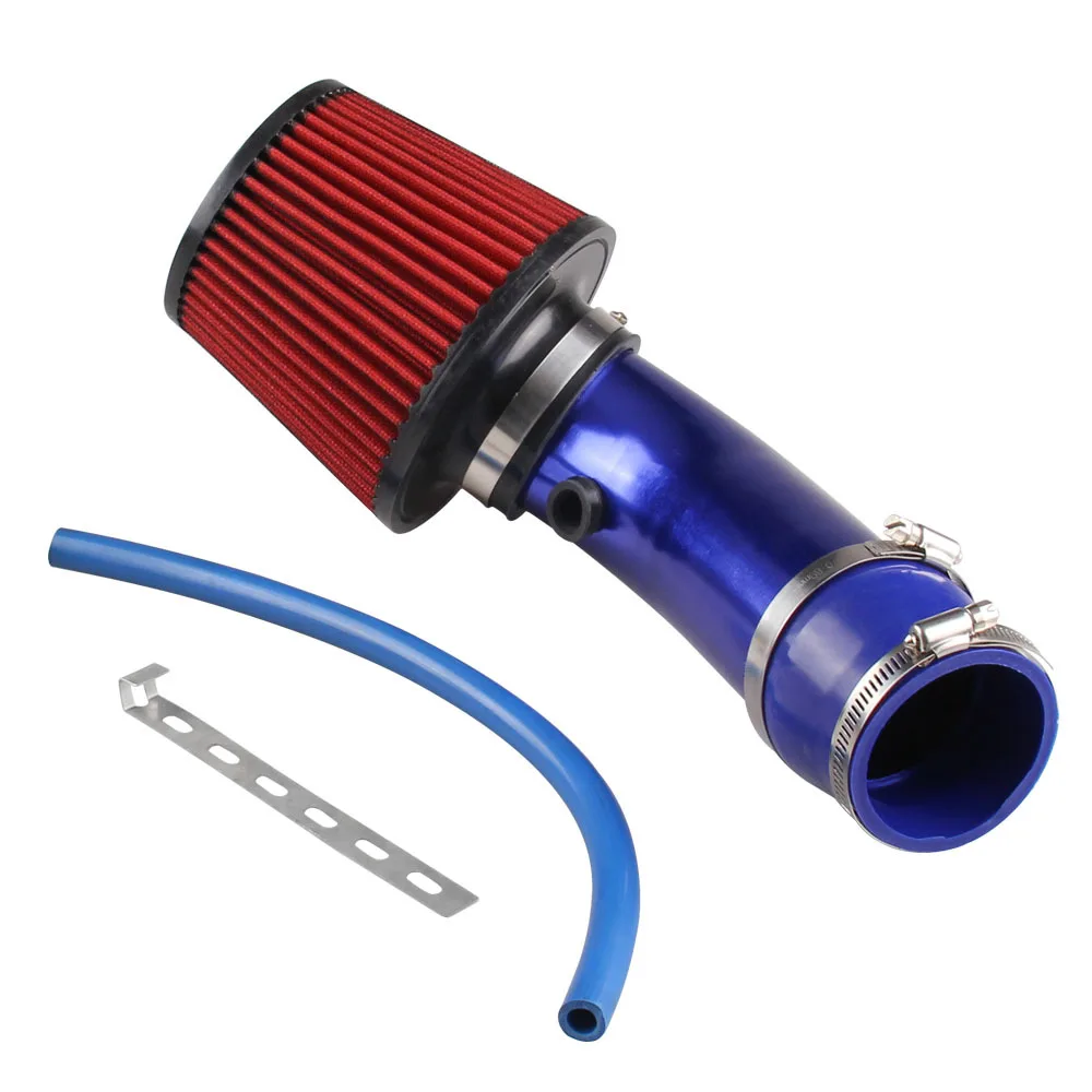 3 Inch  Aluminum Pipe Car Turbo Piping Cold Air Intake System Filter 76mm