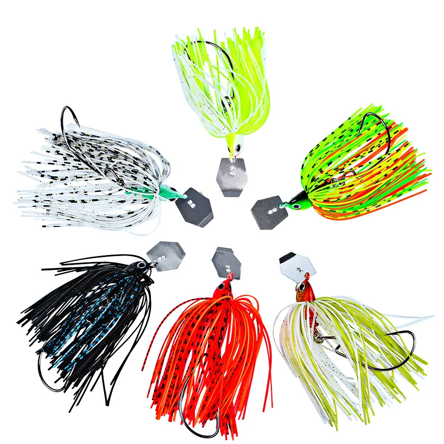 1pc Crankbait Tackle Fishing Lure Sea Chatterbait Spinnerbait Hard Bait Artificial Weights 15-20g Wobbler For Pike Fish Trolling