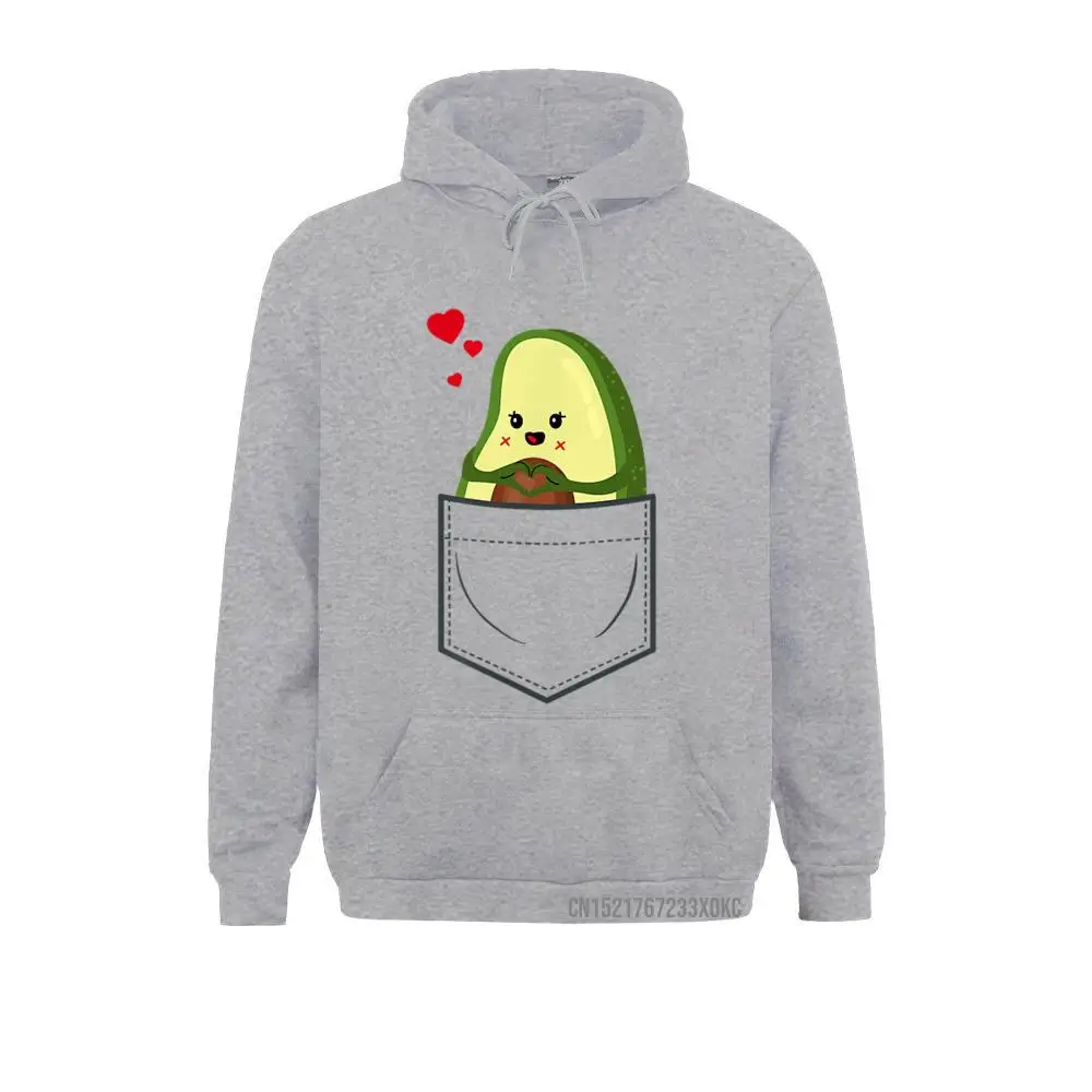 Avocado In Breastpocket Cute Funny Kids Avocado Pocket Hoodie YouthfulStreet Hoodies Rife Sportswears Women Sweatshirts