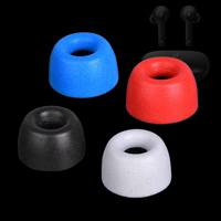 6Pcs Memory Form Ear Tips for Anker Soundcore Life P2 TWS Tips for SoundPEATS T2 ANC Eartips Noise Reducing Ear cap