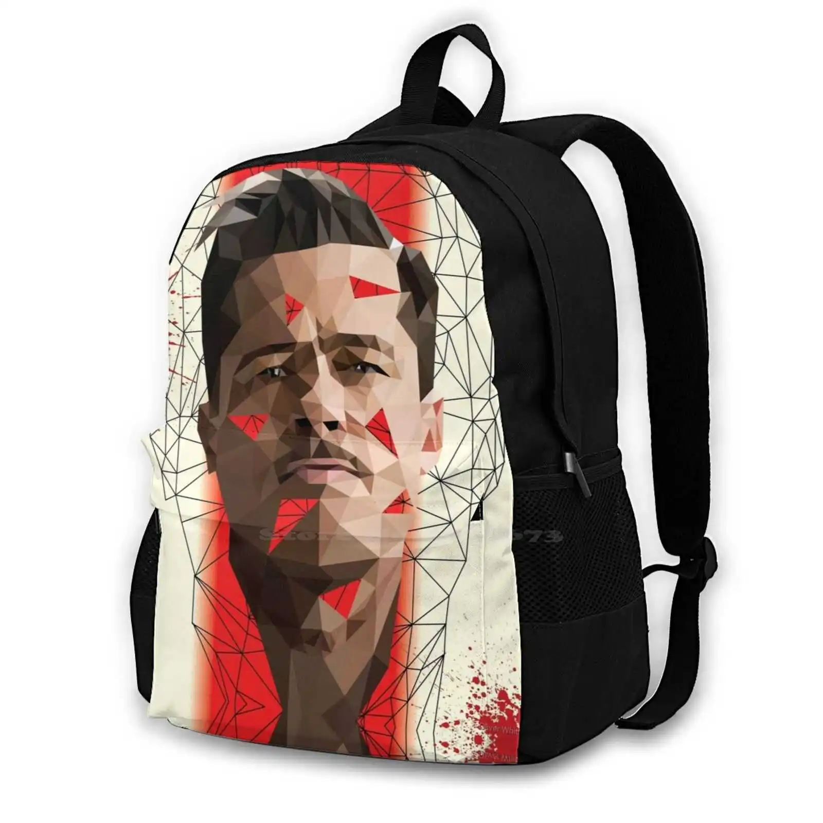 Lt. Raine School Bags Travel Laptop Backpack Lt Raine Inglorious Basterds Brad Pitt