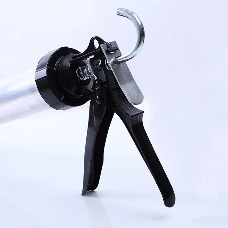 Aluminum Cylinder Glass Glue Gun Profession Handheld Cartridge Gun Silicon Structure Glue Gun For  Improvement