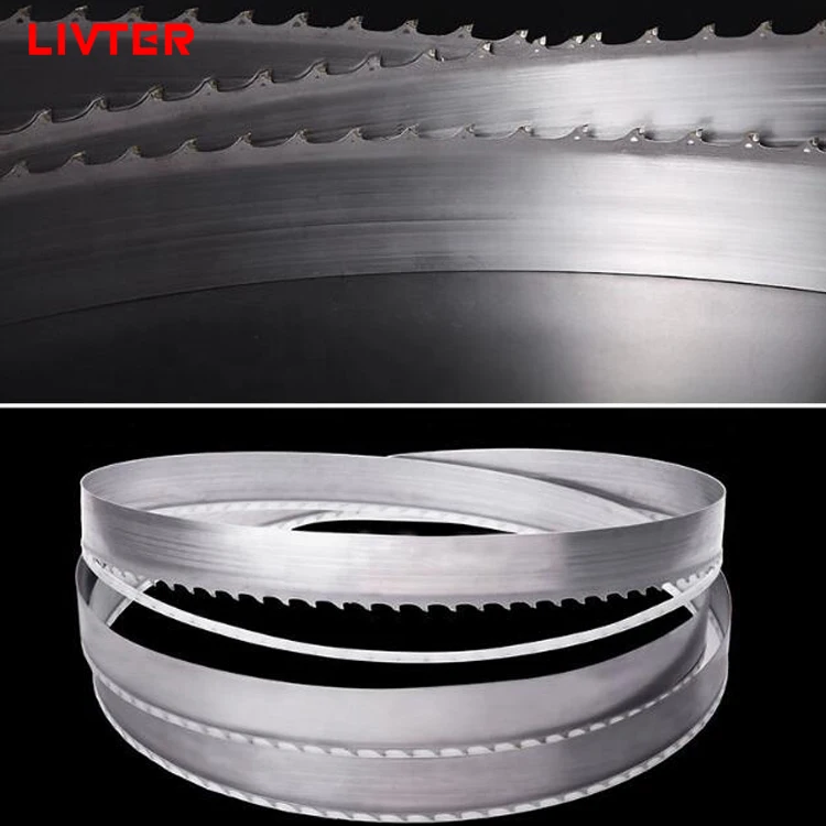 LIVTER TCT Carbide Band Saw Blade  for cutting hardwood Cutting use in Sawmill machine