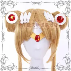 Japan Moon Tsukino Usagi Cosplay Prop wig Earrings Headwear Hairpin Headband Hair Clips Necklace Decoration Accessories