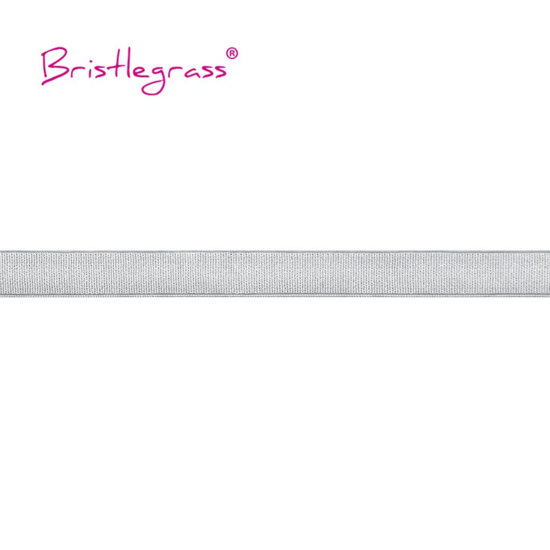 BRISTLEGRASS 2 5 10 Yard 3/8" 10 mm glänzender Nylon-BH-Träger, elastisches Spandex-Satinband, Schulterband, Unterwäsche, Dessous, Nähbesatz – Detail 28
