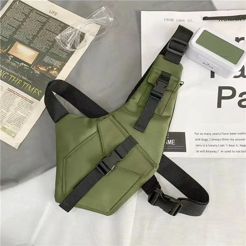 2022 versatile street new hip hop chest bag Chest Rig Military tactical Functional package half vest