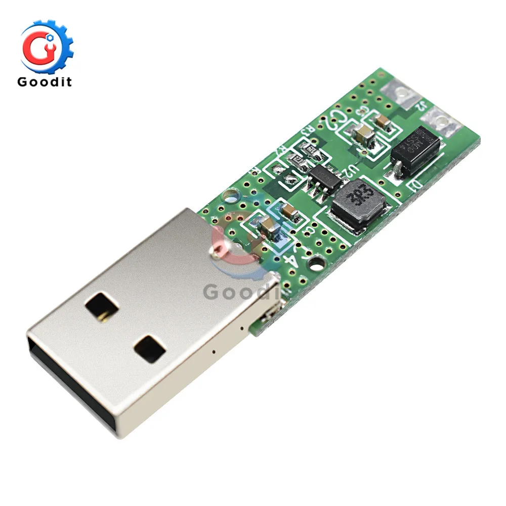 DC-DC 5V to 12V 5W USB Step Up Power Supply Module Boost Converter Voltage Board 4.2V-5.2V