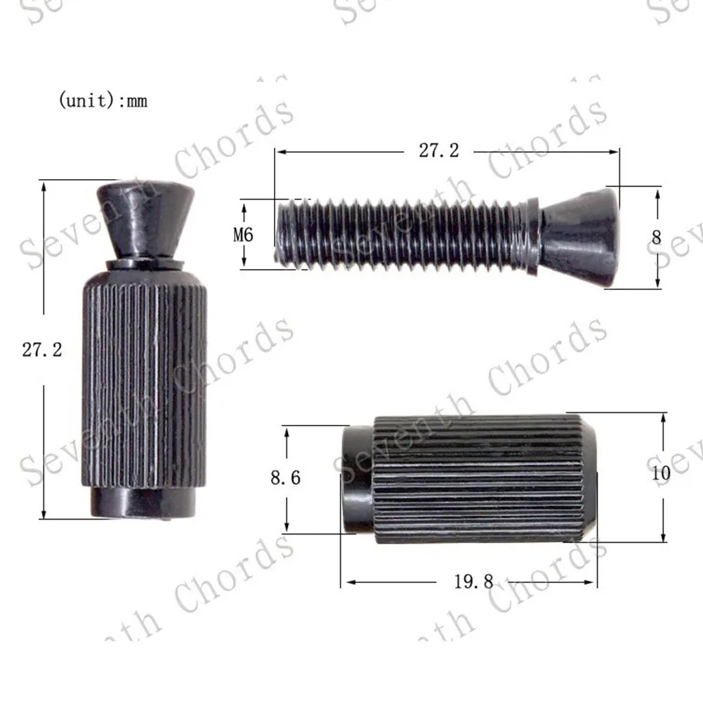 Get The Perfect Fit For Your Guitar With Electric Guitar Replacement Parts Tremolo System Bridge Pivot Stud Posts 10mm