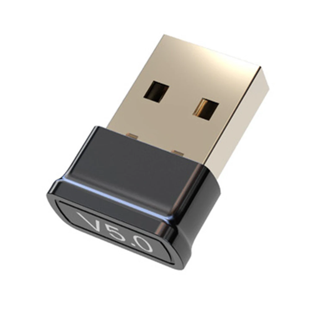 블루투스 호환 무선 USB 어댑터, 음악 리시버 MINI BT5.0 동글 오디오 어댑터, 컴퓨터 PC 노트북 태블릿용