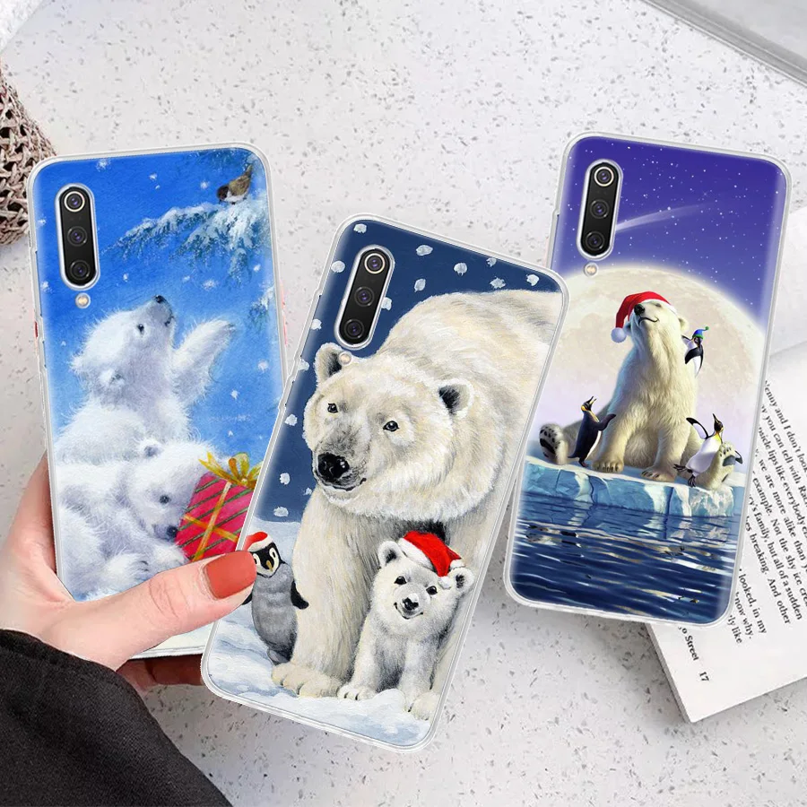 Polar Bear Newly Arrived Silicon Call Phone Case For Xiaomi Redmi Note 13 12 12S 11 11S 10 10S 11T 11E Pro Plus 9 9S 9T 8 8T 7 C