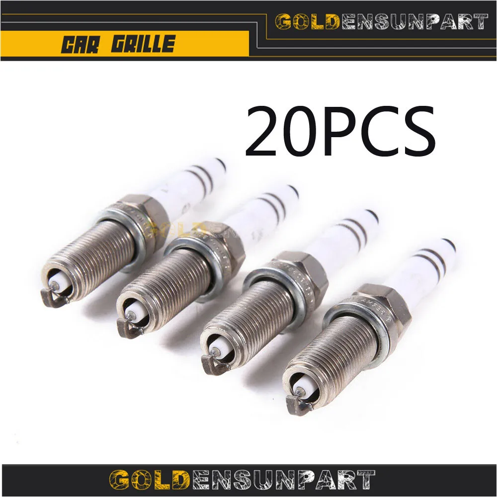 

20Pcs 06K 905 611 D Spark Plugs For Audi A3 A4 B9 A6 C7 Q5 TT VW Golf MK7 Passat B9 CC 1.8T 2.0T 06K905601B 06K 905 601 B