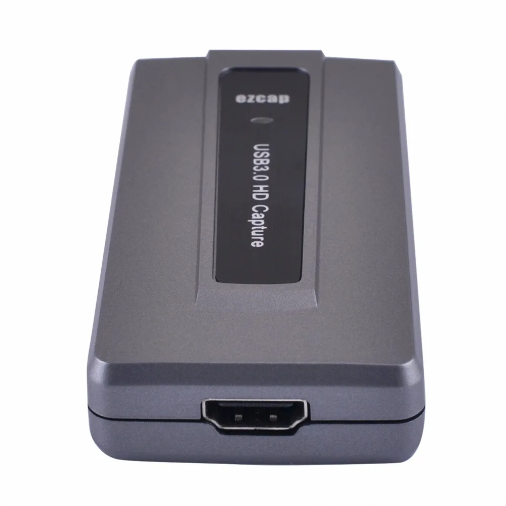 EzCap 287 게임 캡처 박스, HDMI 입력, USB 3.0 지원, UVC HD 비디오 오디오, Windows, Mac, Linux에 기록, PS4, PS3, Xbox 360, One