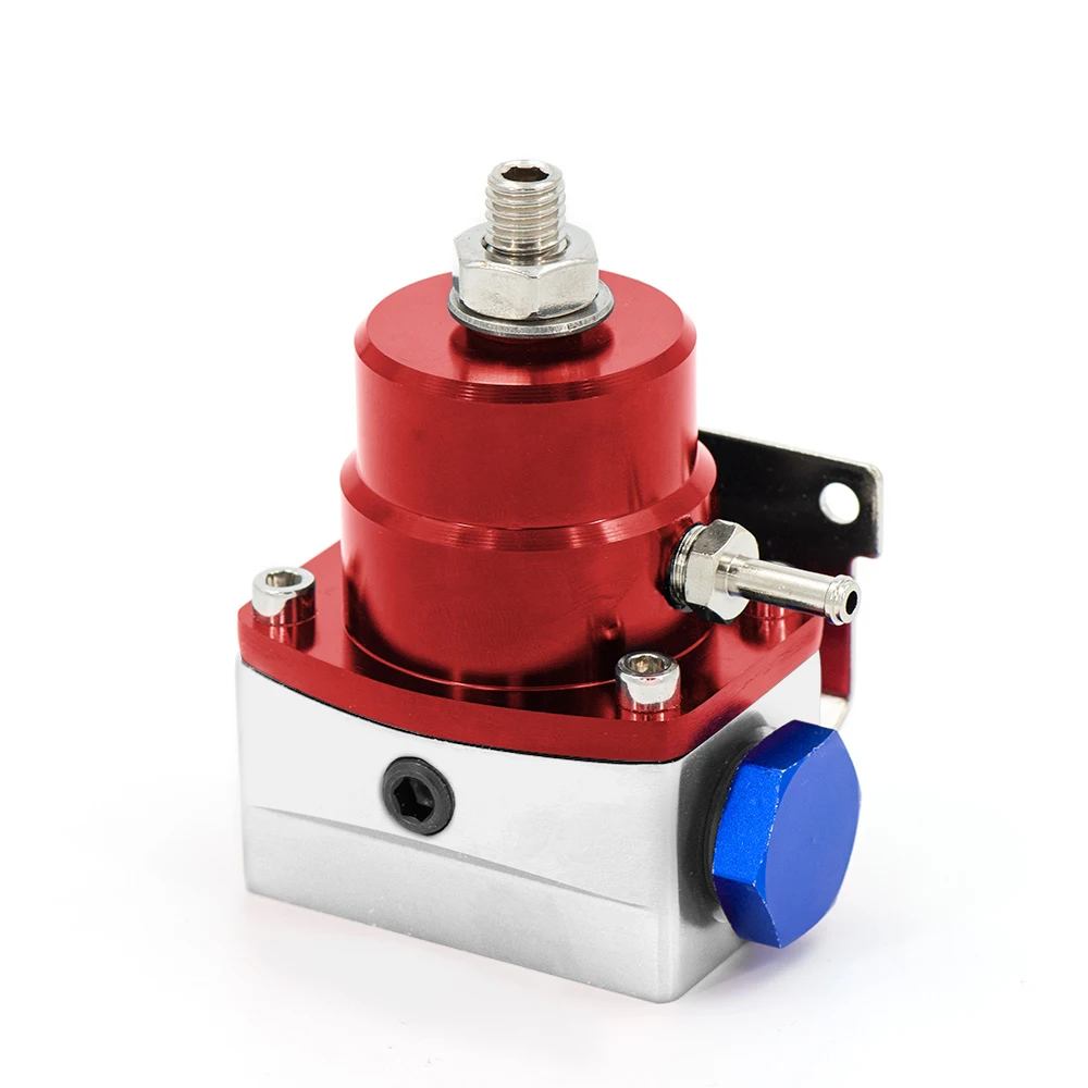 35-75PSI Racing Car Universal pressure fuel regulator Adjustable Fuel Pressure Regulator With 0-160PSI Gauge