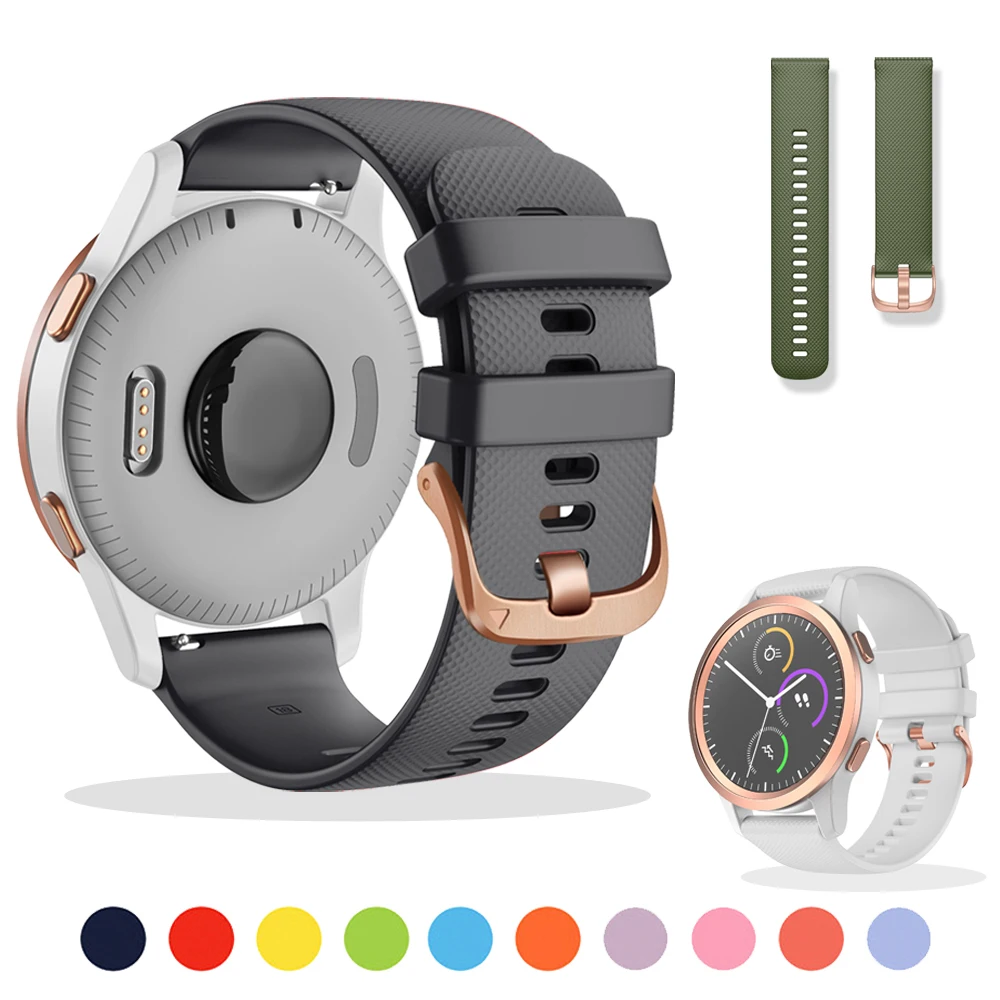 Cinturino sportivo in Silicone per Garmin vivoactive HR cinturino da polso cinturino cinturino per Vivoactive 3 4s per Huawei B5 cinturino di ricambio