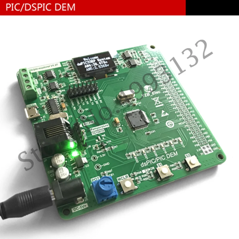 DsPIC33FJ64GS606 MCU CAN Power PIC Learning Board Development Board Experiment Board