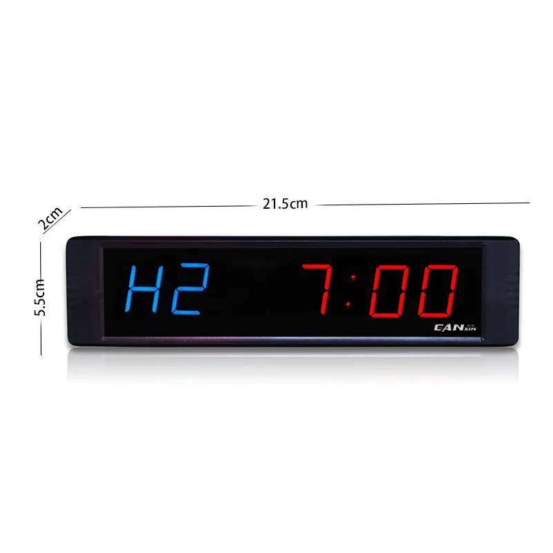 [Ganxin]1 Inch Programmable Timer Led Digital Remote Control Tabata Timer Home Gym Clock Timers